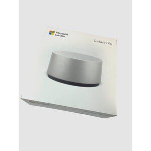 Microsoft 3D Mouse Surface Dial with Programmable Buttons in Silver - 2WS-00001
